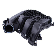 NewYall intake manifold close-up of runners highlighting smooth airflow passages benefit