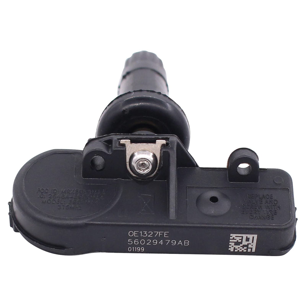 NewYall TPMS pack contents with valves and nuts showing ready-to-install convenience