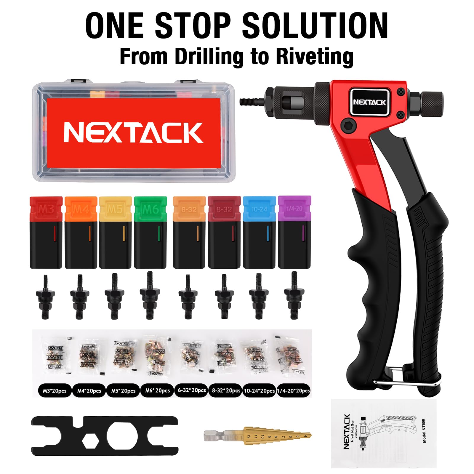 NEXTACK installing nutserts on a van wall demonstrating real-world attachment benefit