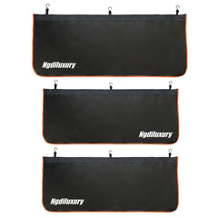 Ngdiluxury front view of three-piece fender covers showing full fender protection benefit
