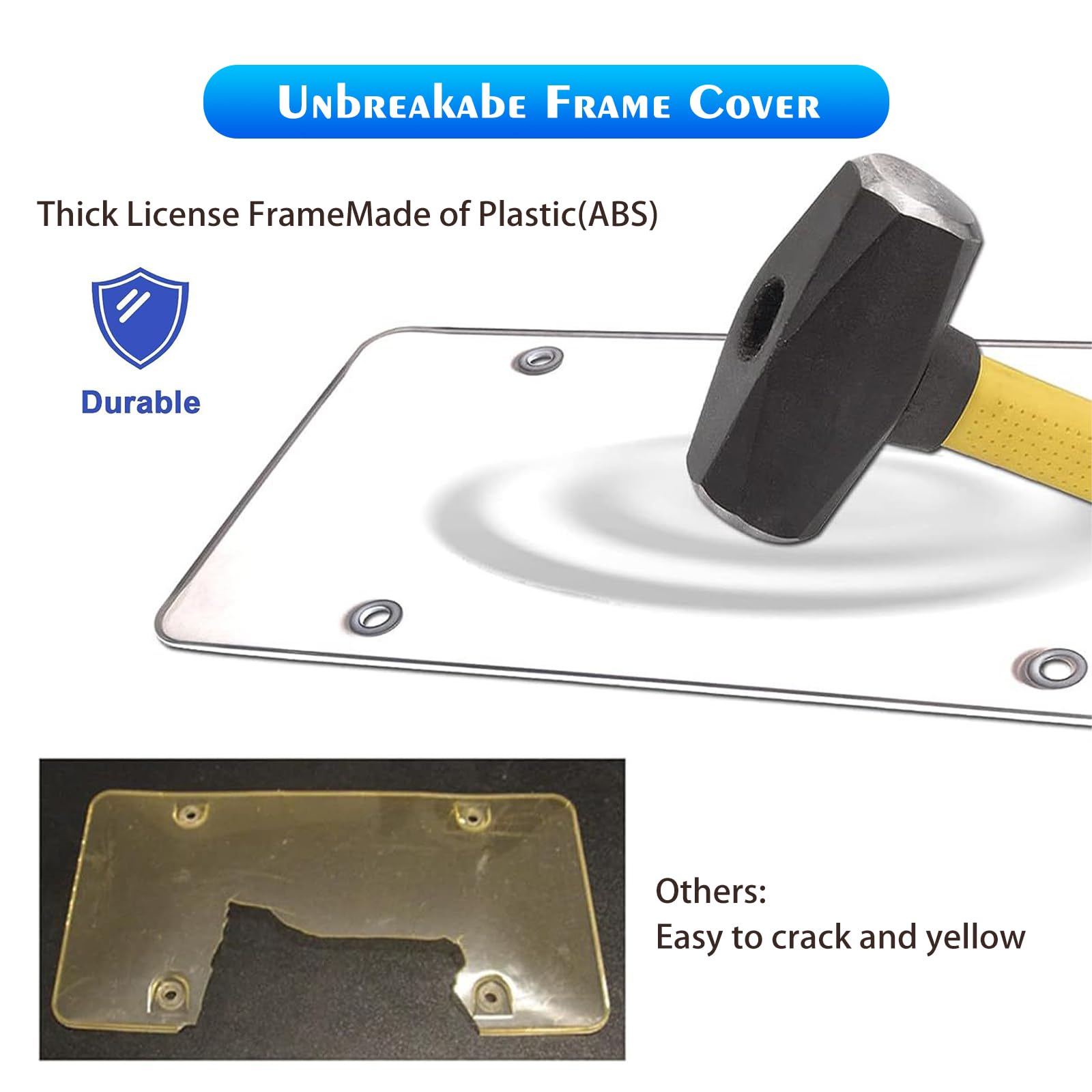 NGHEY transparent inner surround detail securing plate and preventing rattling