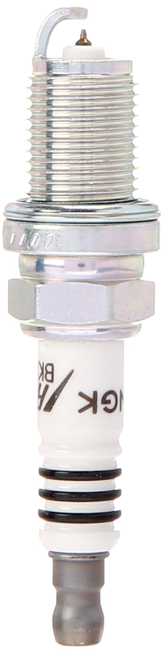 NGK BKR5EIX-11 front packaging showing four plugs and part number, ensures correct purchase