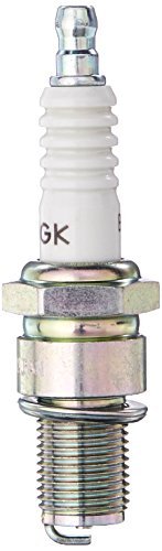 NGK B7ES-11 front view showing plug tips and clear brand benefit