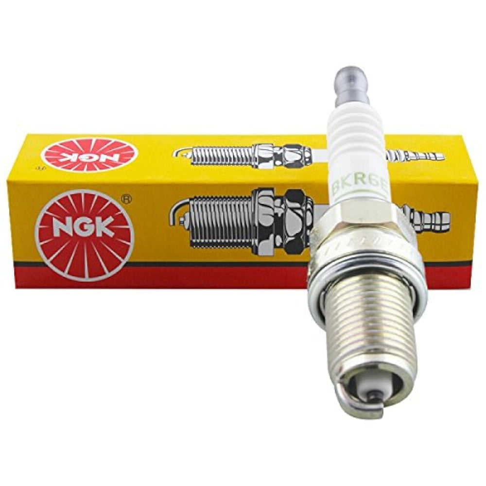 NGK BKR6E front packaging showing OEM label and part number for reliable identification