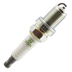 NGK BKR6E installed in engine cylinder head demonstrating correct fit and reliable ignition performance