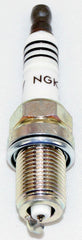 NGK BKR8EIX tapered ground electrode detail showing design for improved throttle response