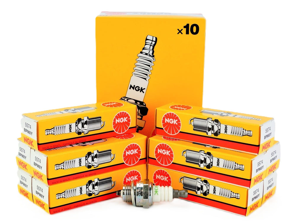 NGK spark plug BPM8Y front packaging showing part clarity and benefit