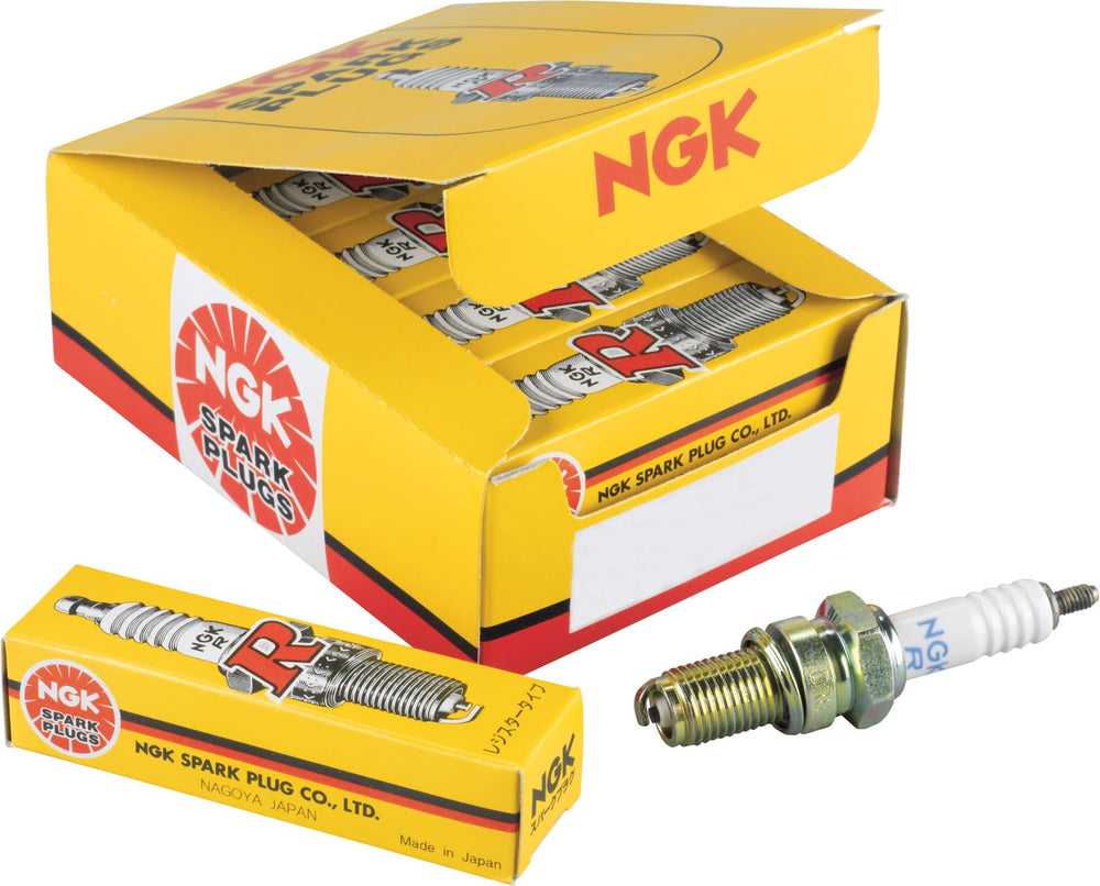 NGK BR7EF close-up of electrode and insulator highlighting reliable spark performance