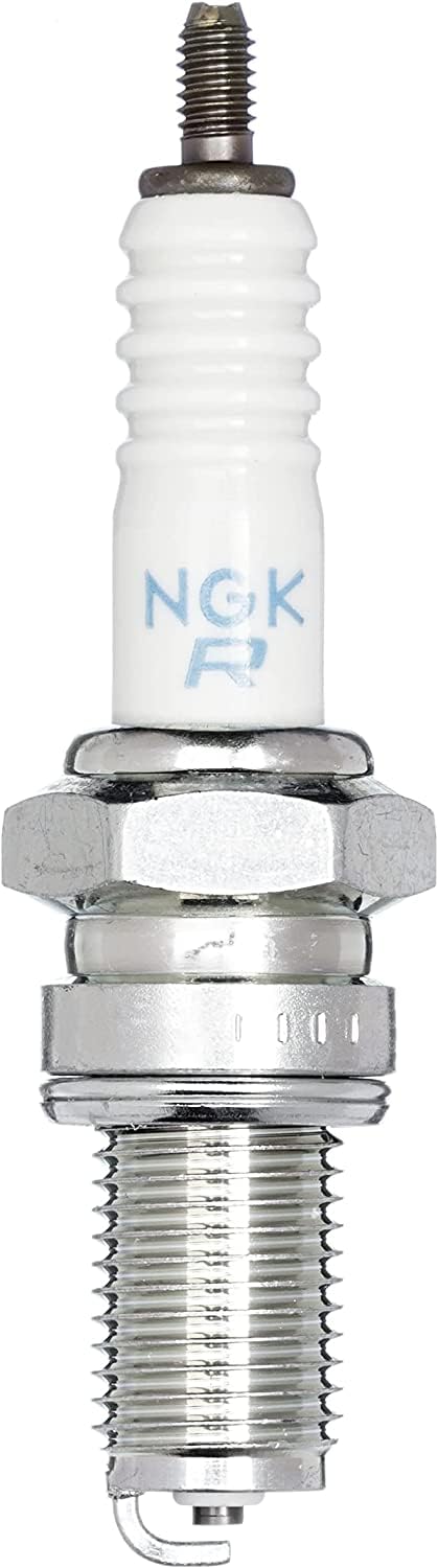 NGK BR7EF installed in engine cylinder head demonstrating fitment and smoother combustion benefits
