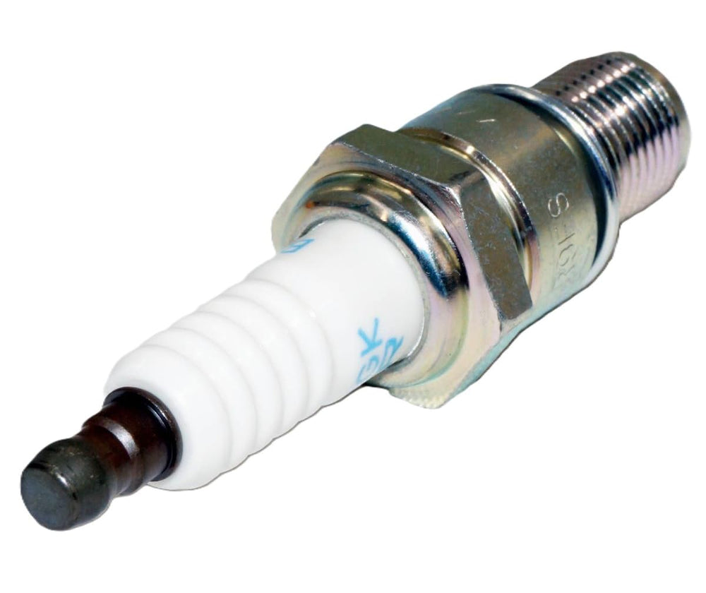 NGK BR9ES labeled box open to reveal protected individual plugs