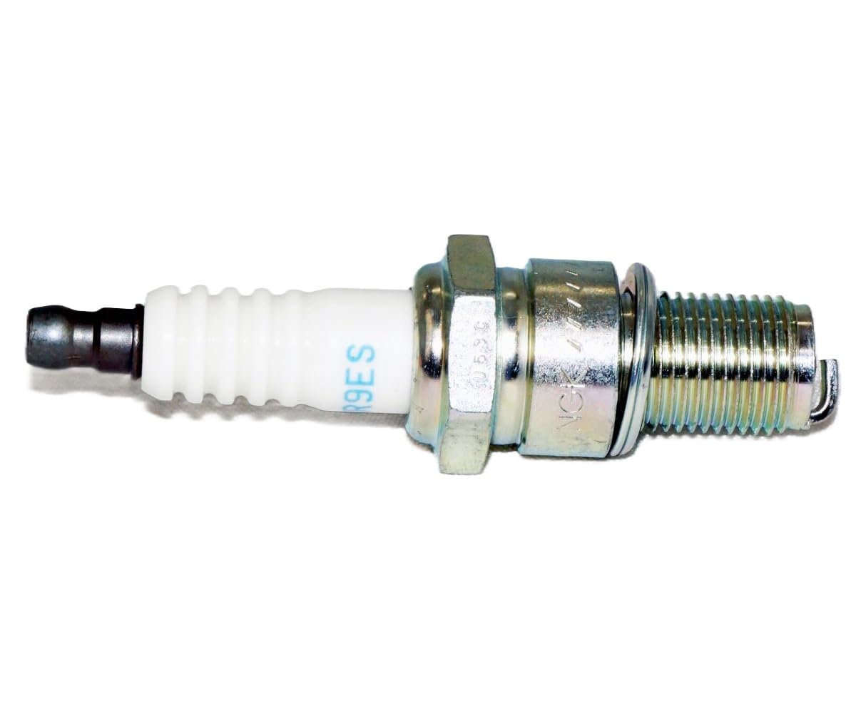 NGK BR9ES thread detail highlighting correct fit and secure sealing