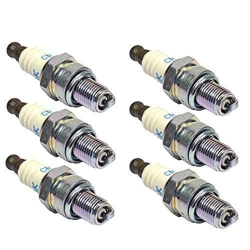 NGK spark plug electrode close-up highlighting solid-tip design and consistent spark performance