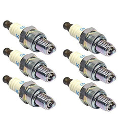 NGK six-pack front packaging showing part number CMR7H-6PK and fitment details for quick identification