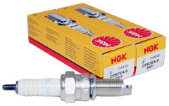 NGK CPR7EA-9 front packaging showing two plugs and brand reliability