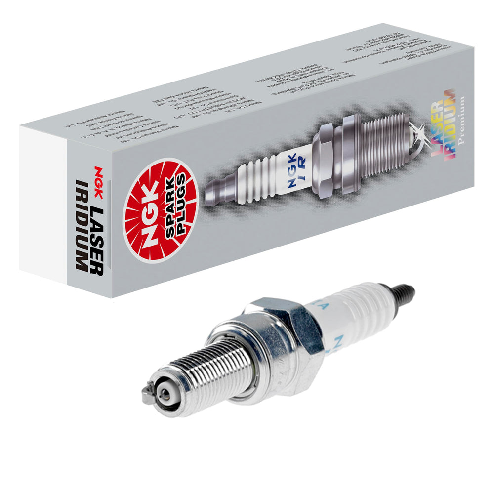 NGK CR9EIA9 front packaging showing four spark plugs and clear product labeling for easy identification