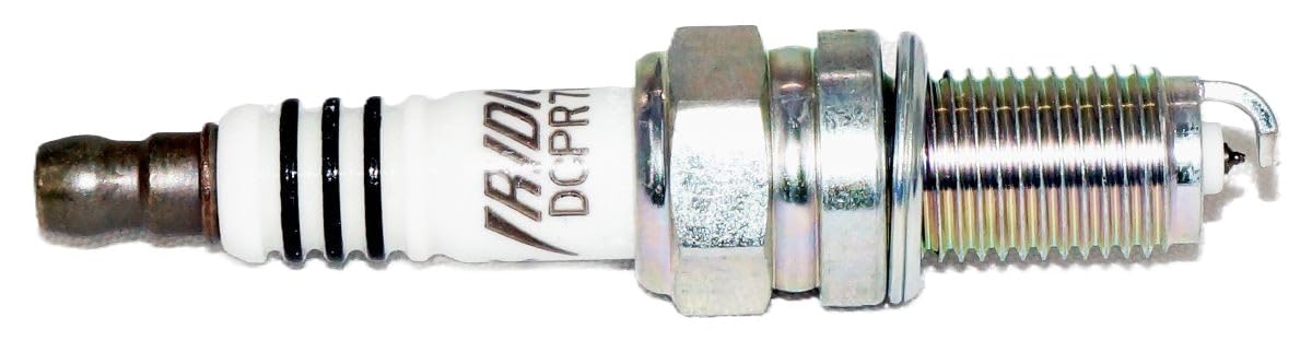 NGK DCPR7EIX thread and seal detail, showing corrosion resistance and proper fit benefit