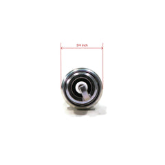 NGK electrode gap close-up showing precise gap for reliable ignition