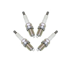 NGK close-up of laser-welded platinum electrodes highlighting durability benefit