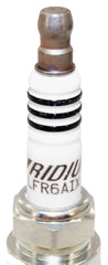 NGK iridium center electrode closeup highlighting durability and consistent spark