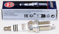 NGK close-up of iridium center electrode for long-lasting spark