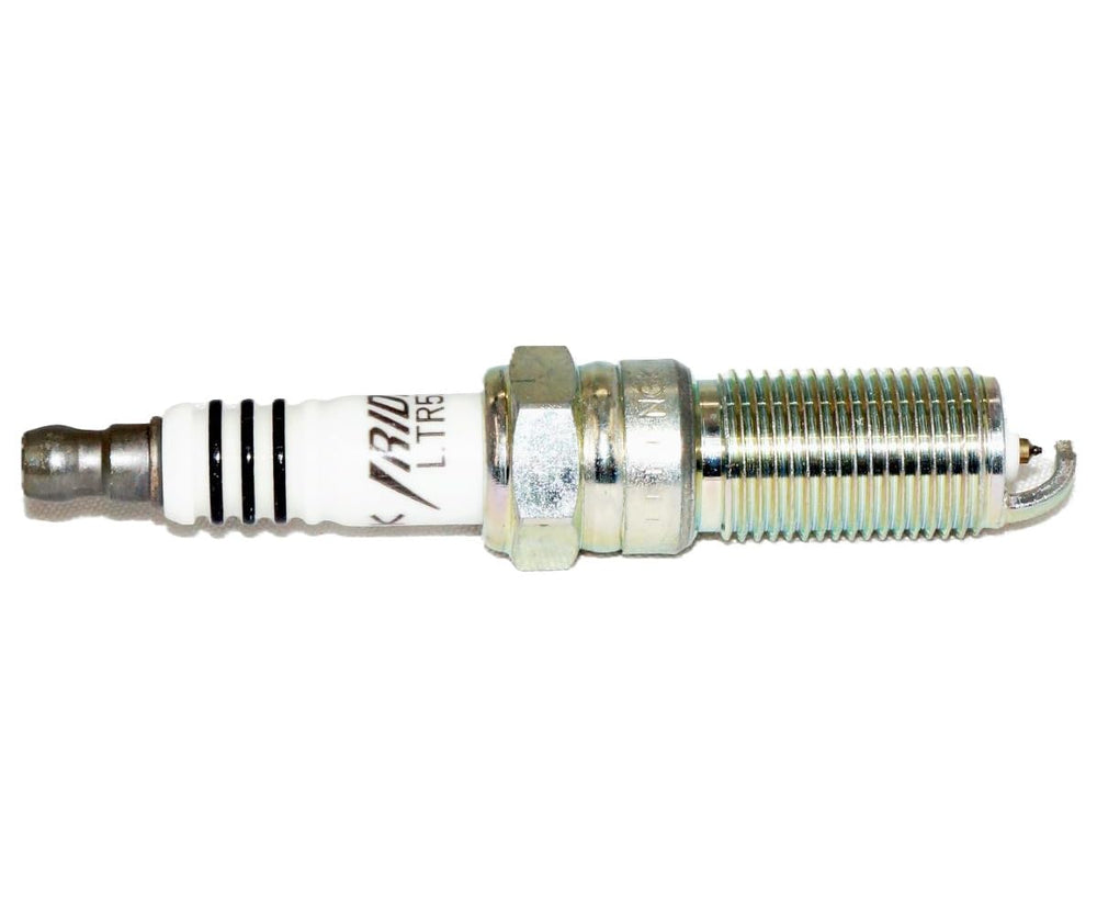 NGK spark plug side profile highlighting insulator and robust construction for reliability