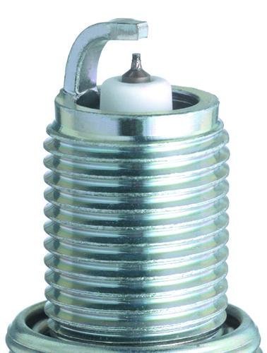 NGK close-up iridium electrode detail highlighting longevity and stable spark benefit