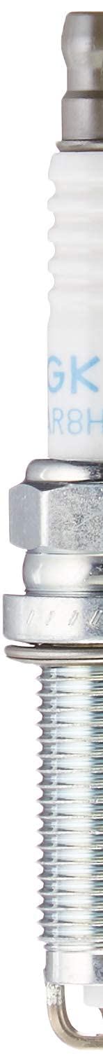 NGK Laser Iridium close-up of iridium tip and platinum ground for long life