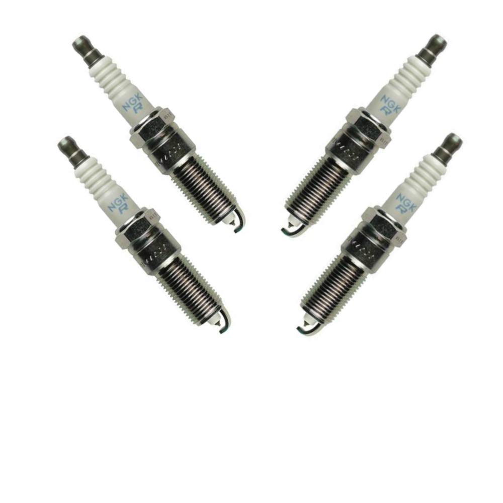 NGK laser iridium 4-pack front view showing packaging and reliable ignition benefits