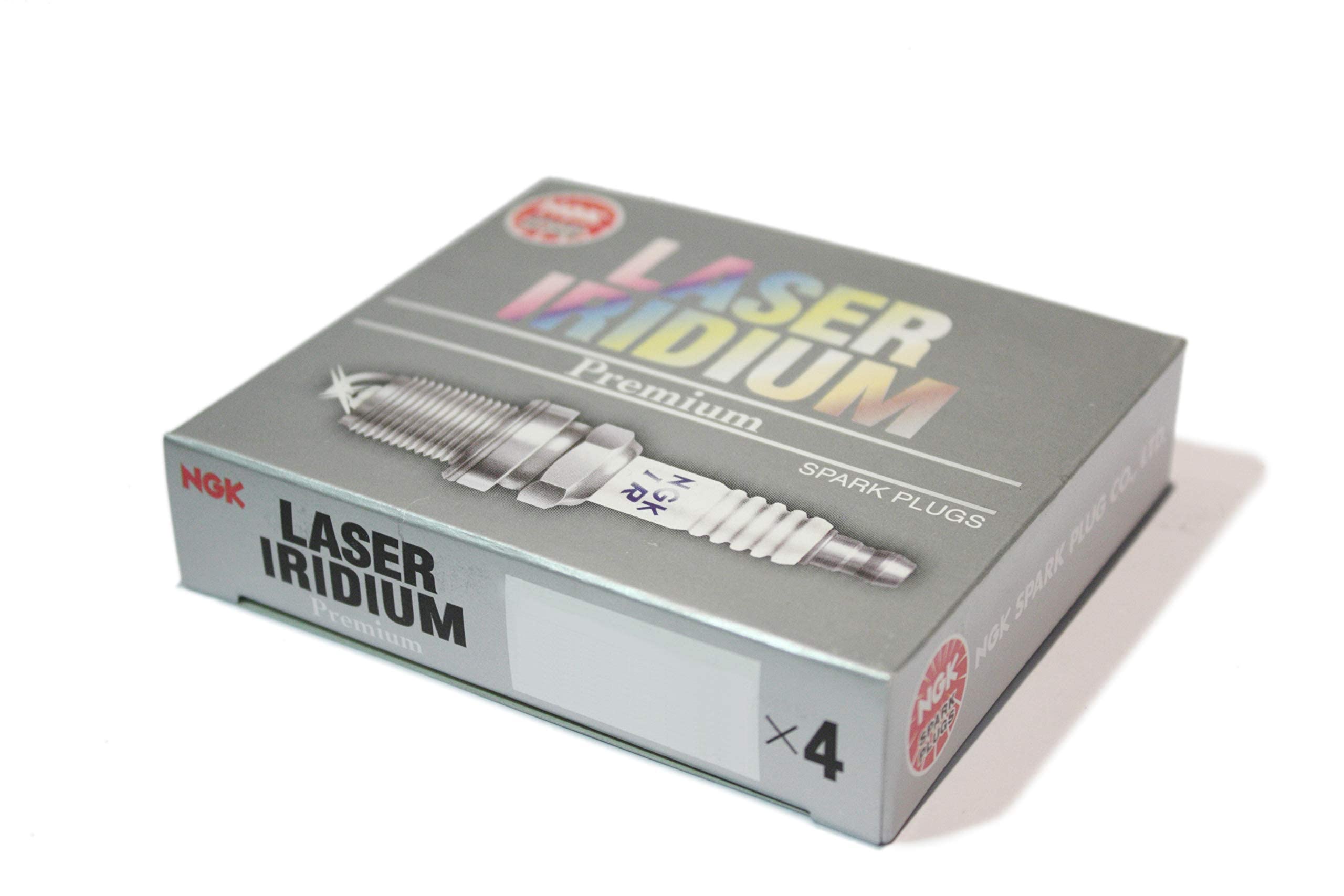 NGK front packaging showing 4-pack and genuine branding for reliable replacement