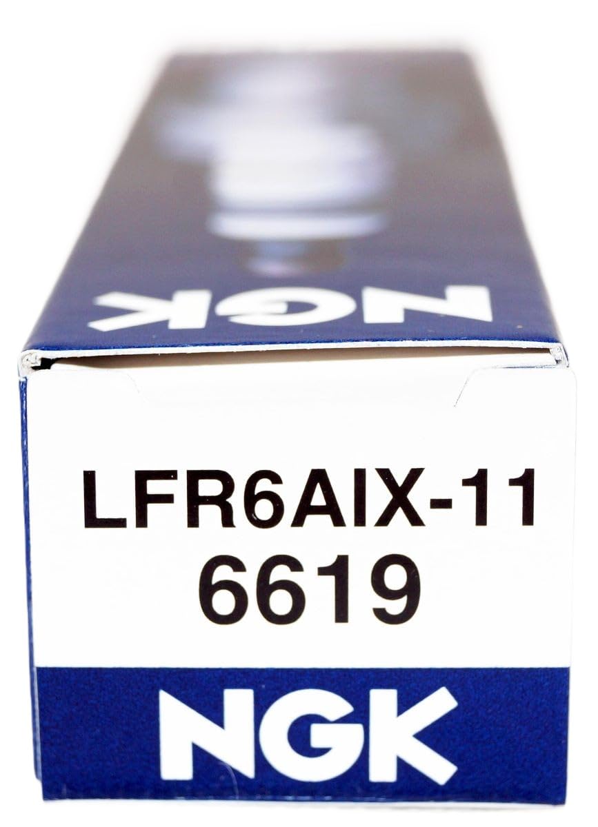 NGK lifespan comparison graphic illustrating longer service life versus standard plugs