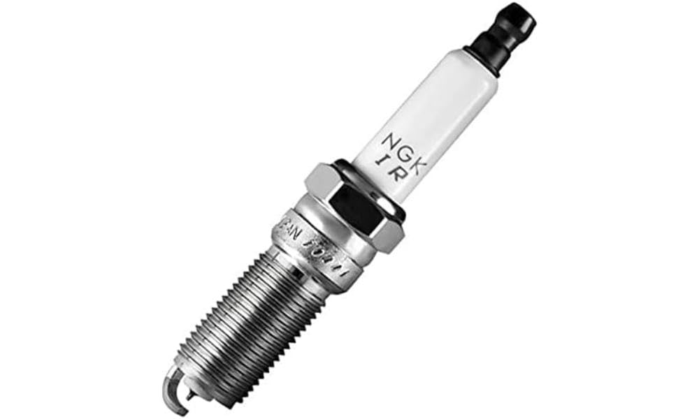 NGK front packaging showing four Laser Iridium plugs and clear part number benefit