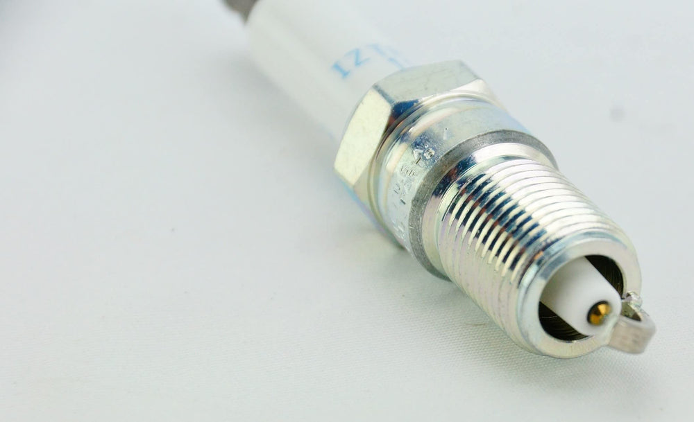 NGK spark plug seated in socket demonstrating ease of installation