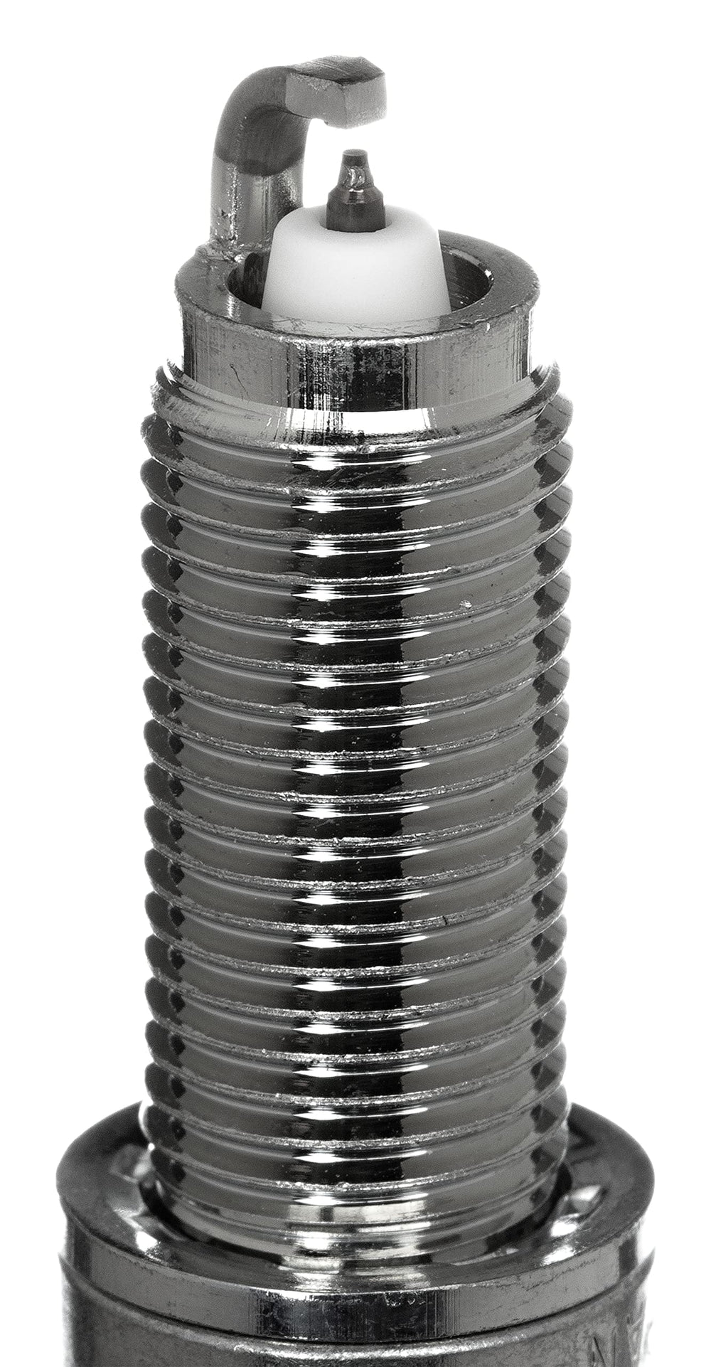 NGK part held in hand to show SILZKGR8B8S scale and easy handling for installers