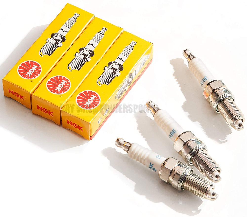 NGK spark plug 4339 front view showing electrode, reliable ignition benefit