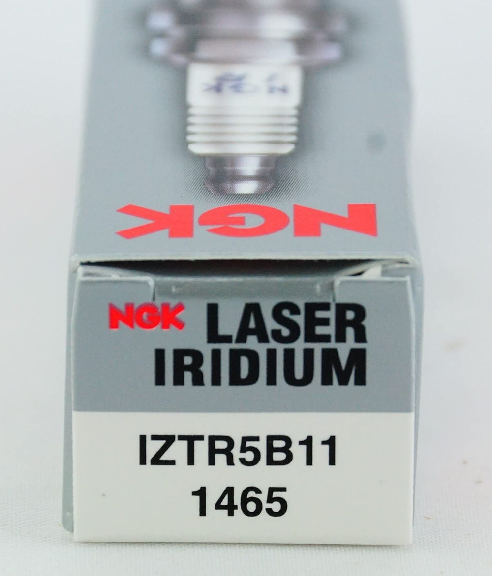 NGK close-up of electrode detail highlighting durable construction