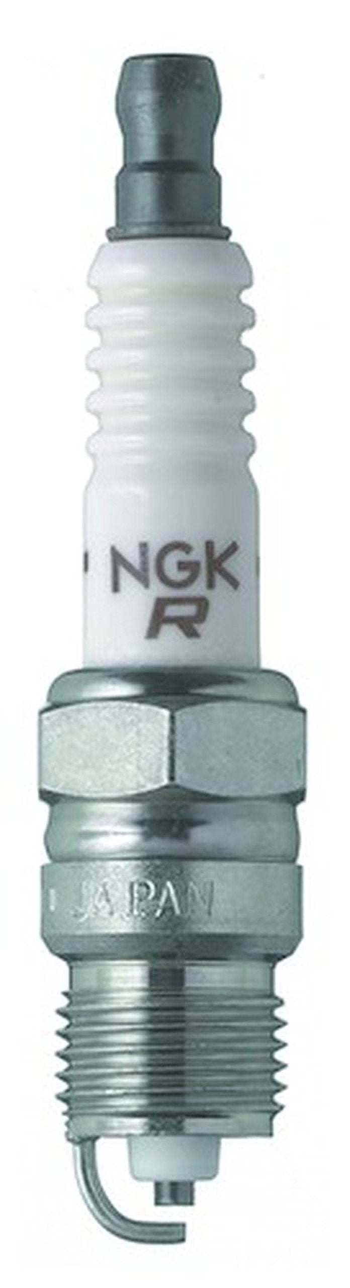 NGK front packaging showing eight UR45 V-Power plugs, clear identification and genuine brand