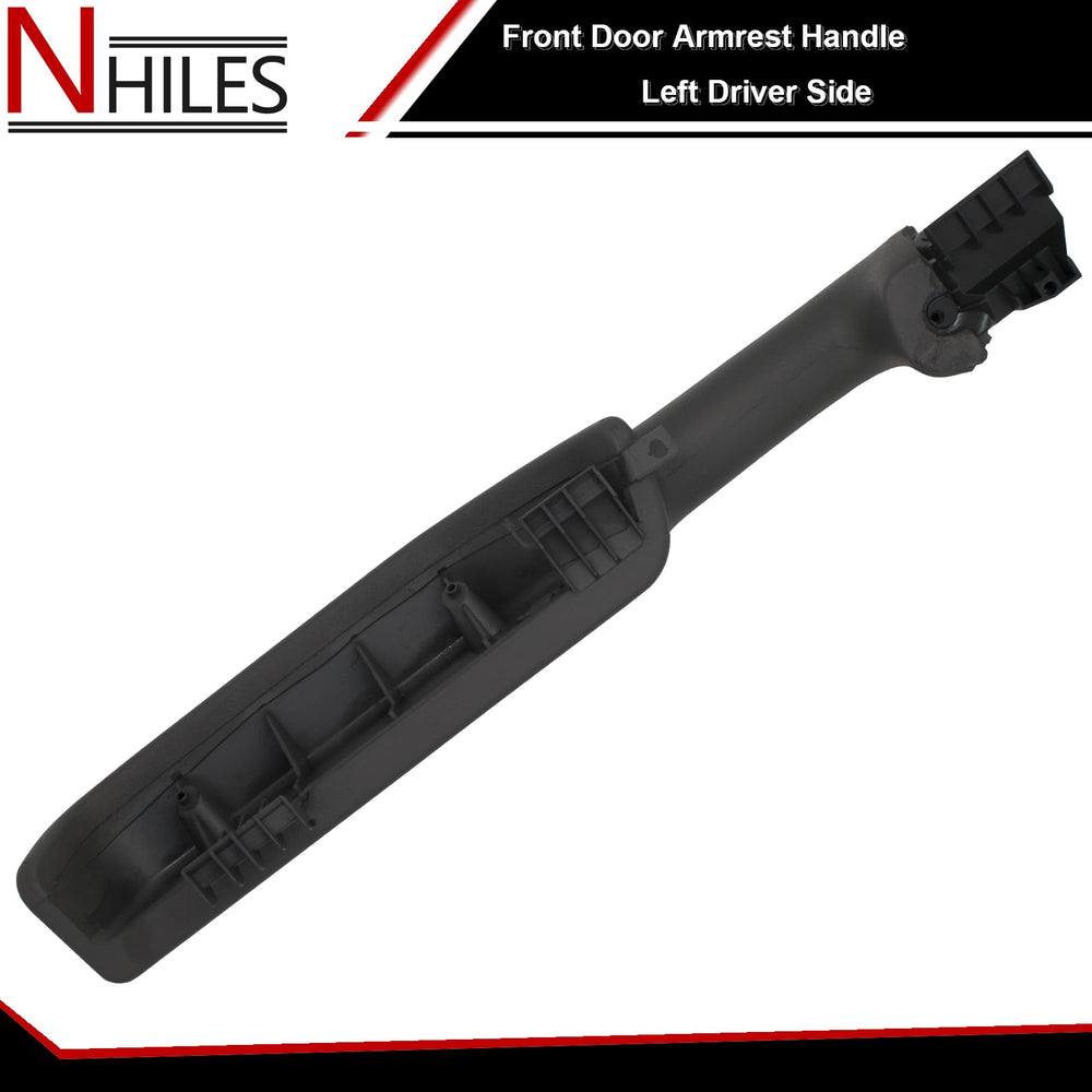 NHILES armrest inside vehicle lifestyle shot highlighting comfort and renewed interior