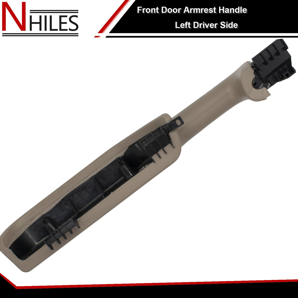 NHILES armrest in vehicle interior lifestyle shot showing improved comfort benefit