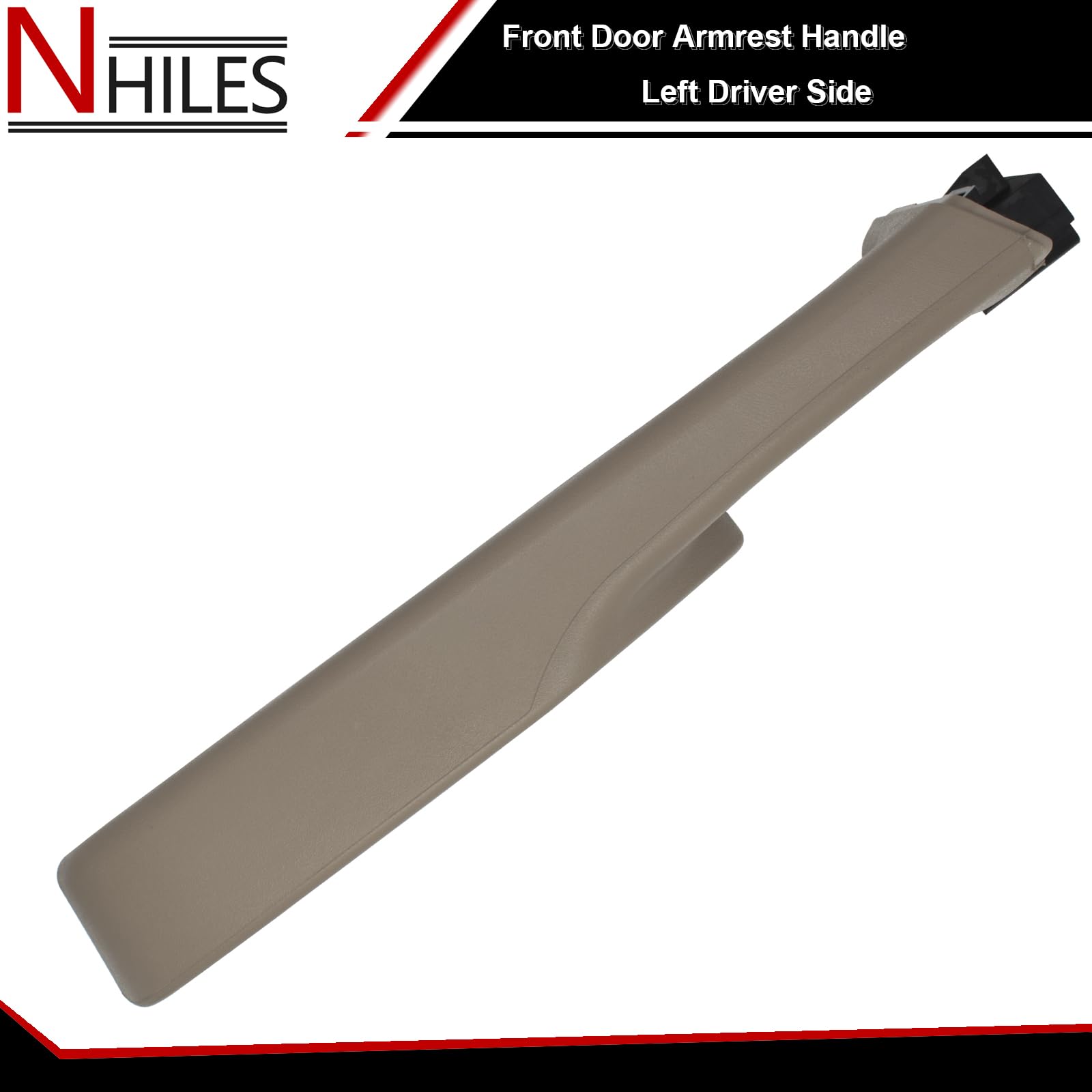 NHILES armrest mounting points detail showing straightforward installation benefit