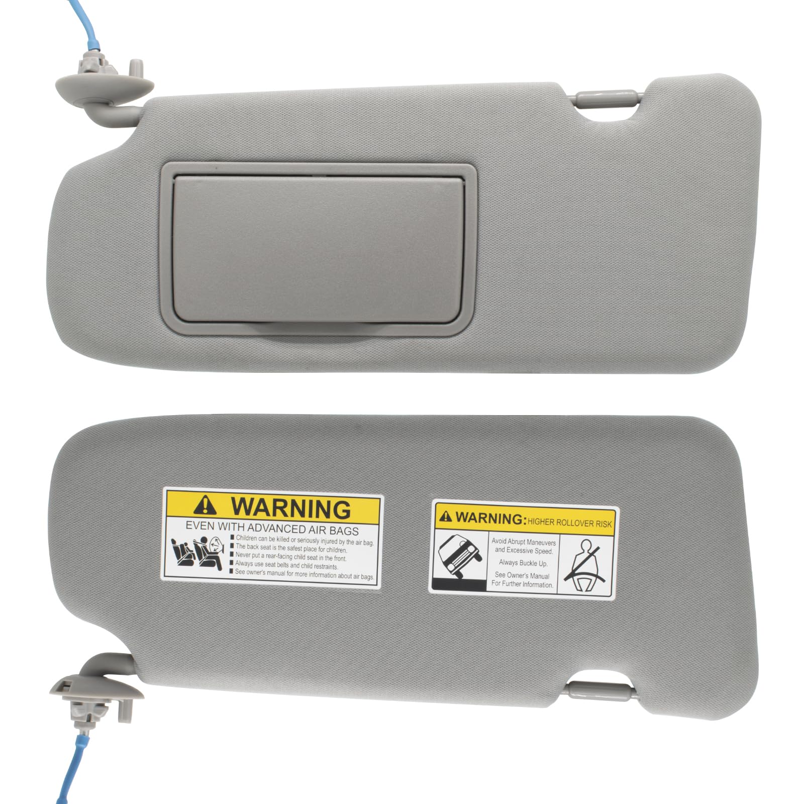 NHILES visor label showing replacement number 83280TLAA12ZB for part verification