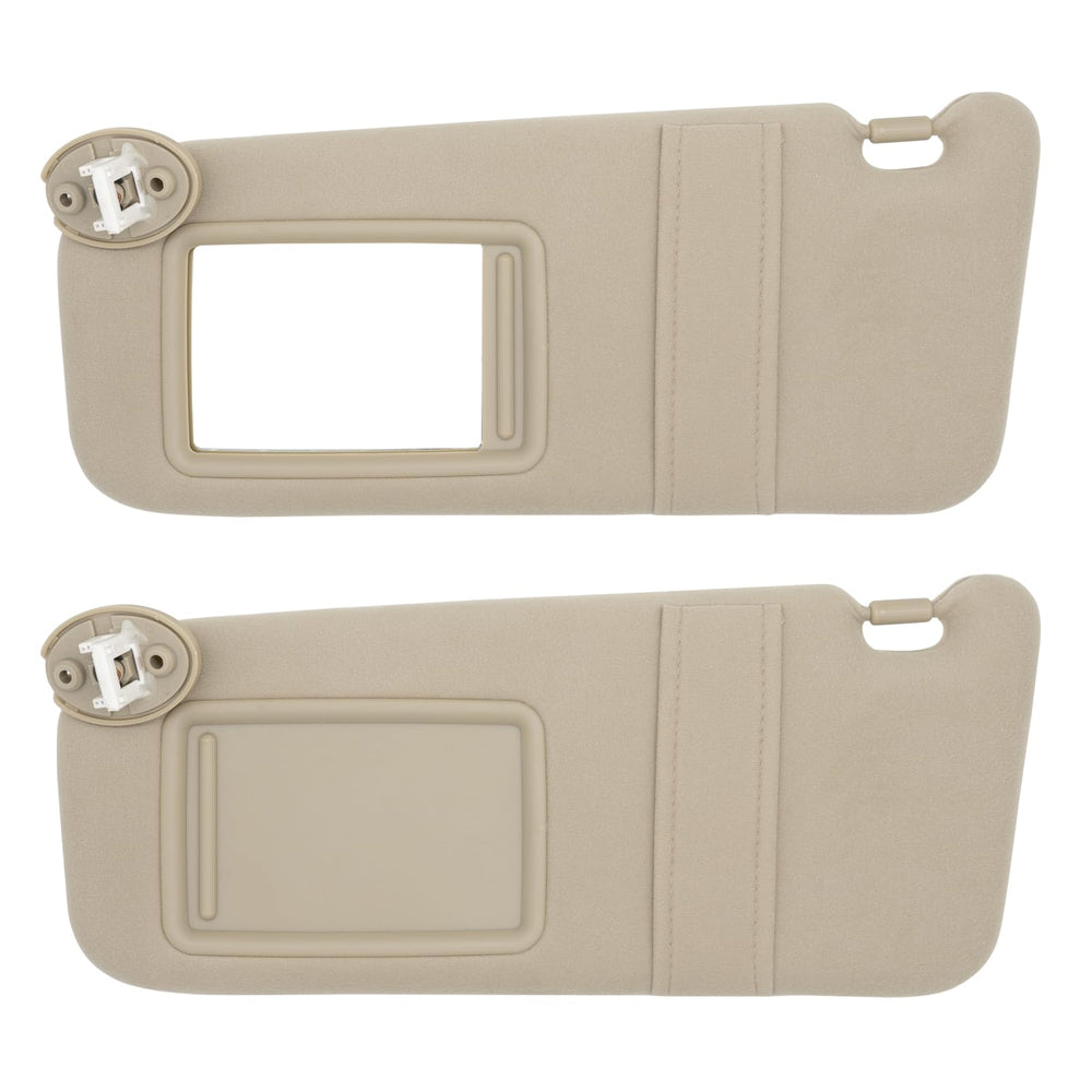 NHILES packaged visor box and included single driver-side unit ready for install