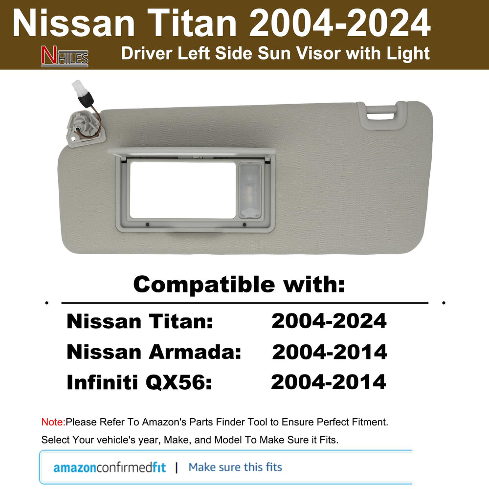 NHILES visor close-up of light switch offering easy-access illumination benefit
