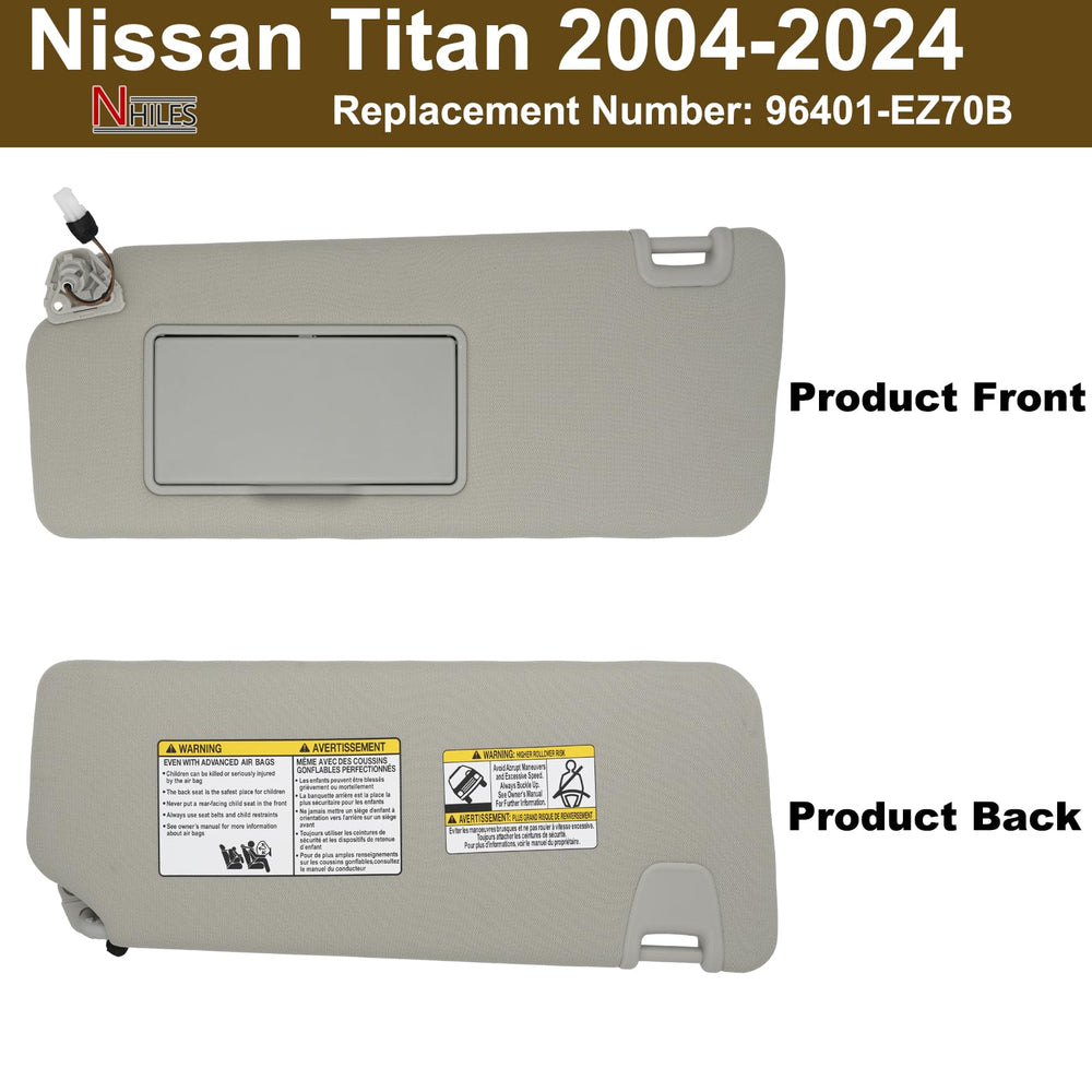 NHILES visor size comparison next to hand showing correct scale for fitment