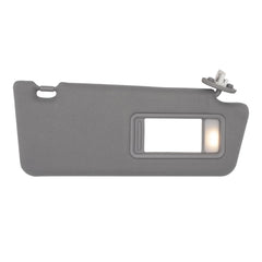 NHILES passenger-side visor front view shows gray finish and factory-fit look