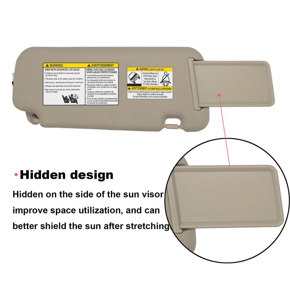 NHILES visor wired lamp connection detail restoring courtesy light function