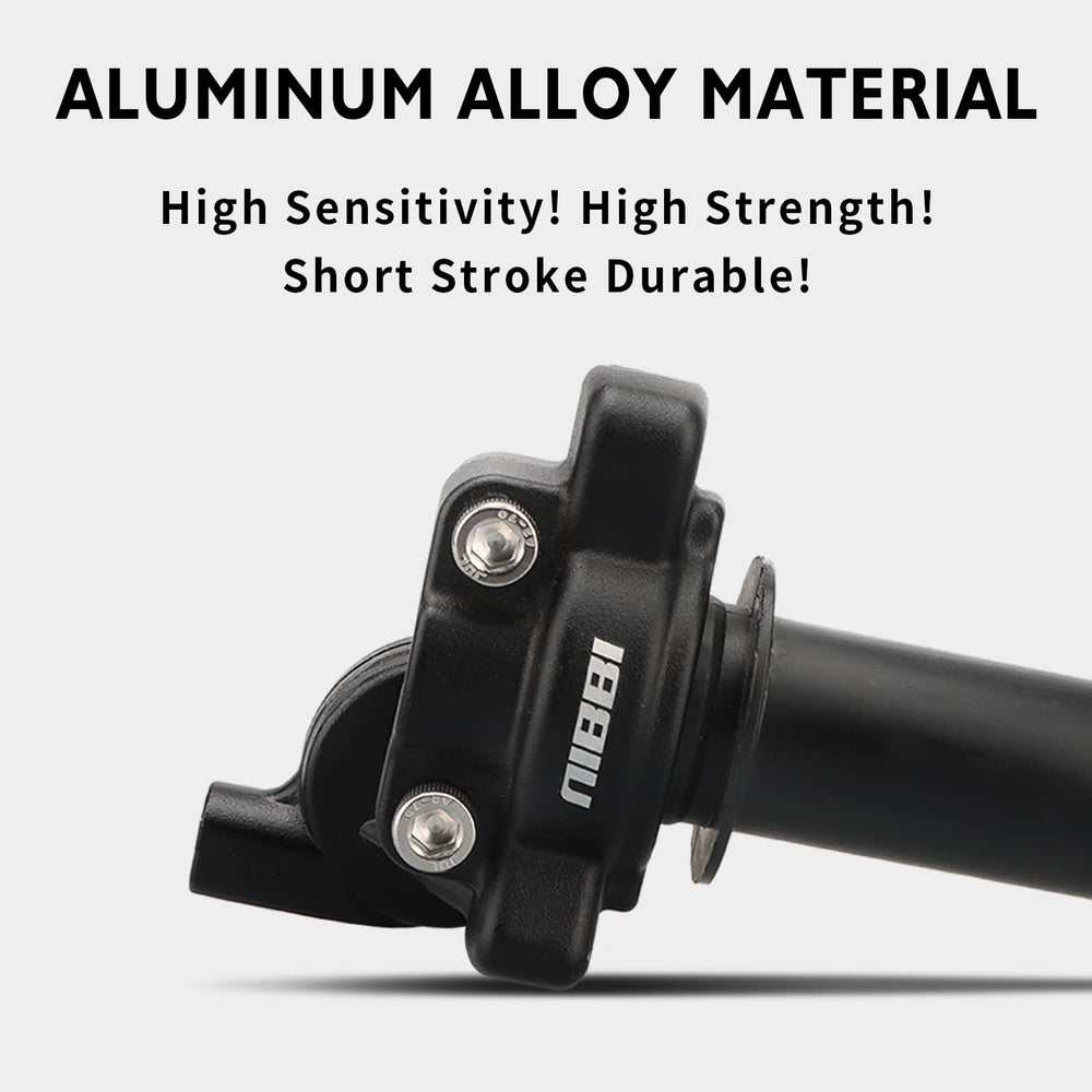 nibbi throttle cable and end fitting showing compatibility and secure fit