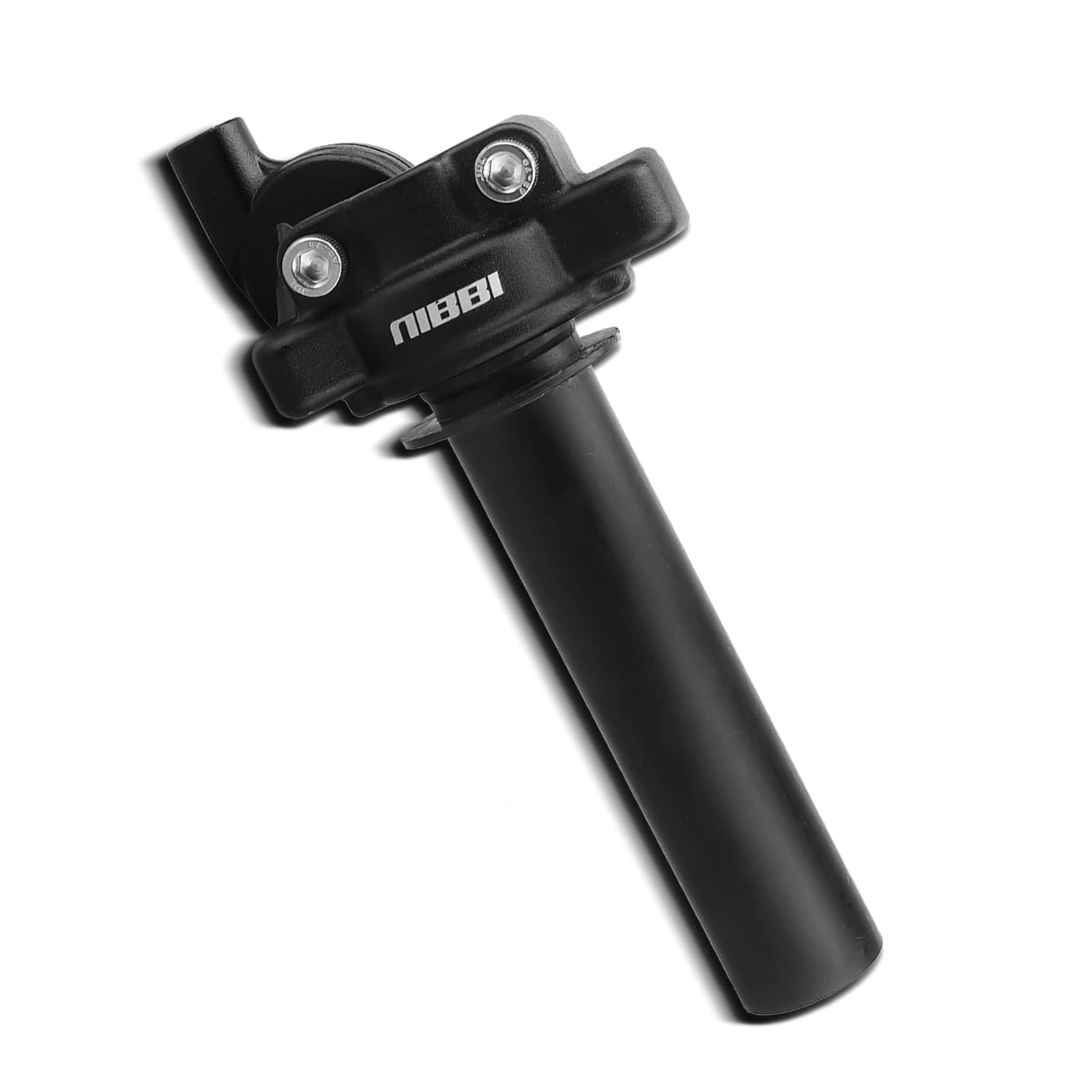 nibbi throttle front assembly showing clean profile and improved control
