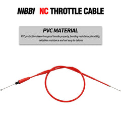NB NIBBIRACING inner wire core close-up showing 316 stainless for corrosion resistance