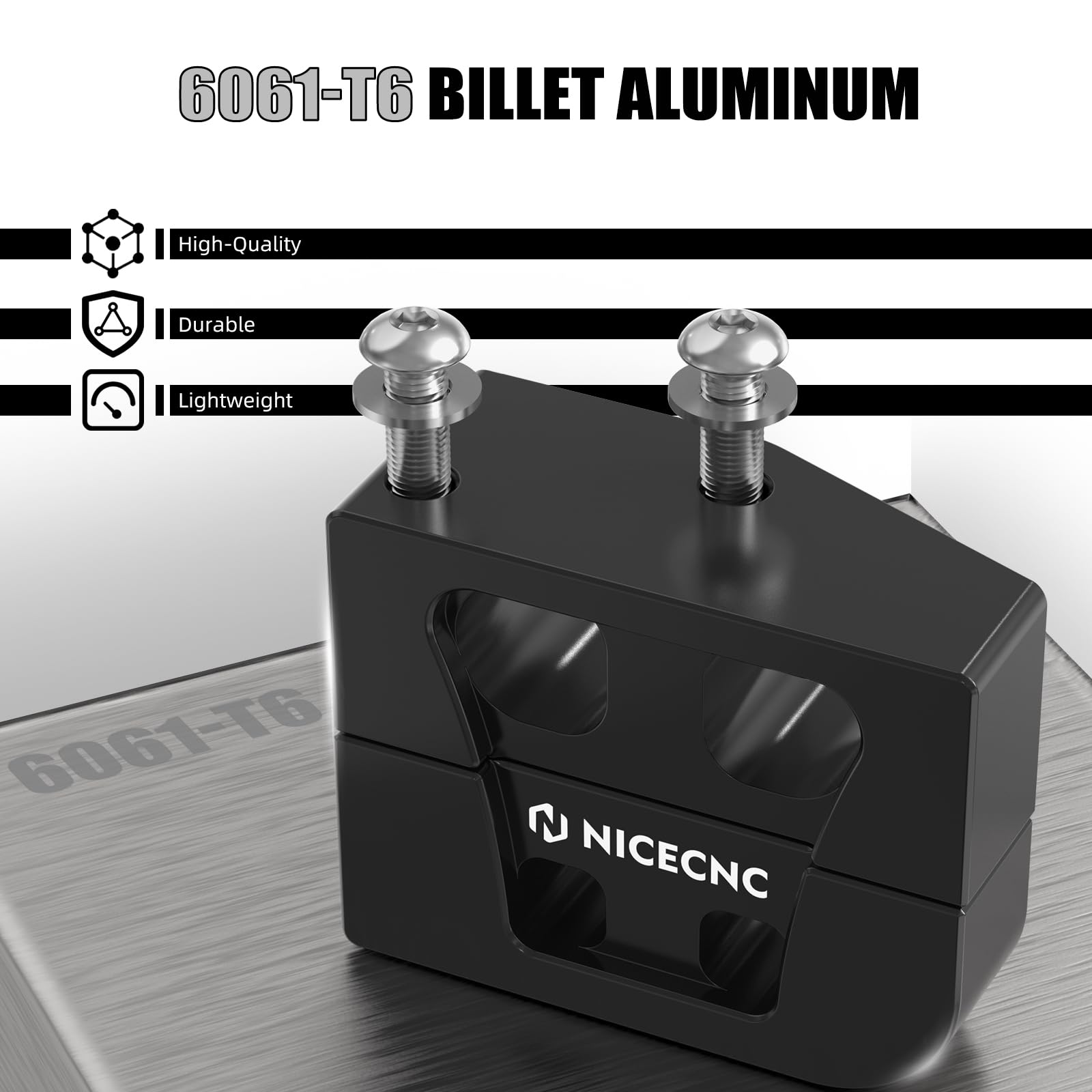 NICECNC hardware laid out with instructions for easy DIY installation benefit