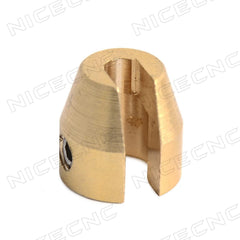 NICECNC weight chamfer fitting over spoke nipple allowing close placement